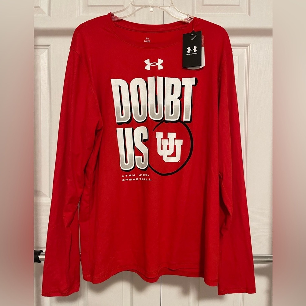 Under Armour Utah Utes Doubt Us Long Sleeve T-Shirt